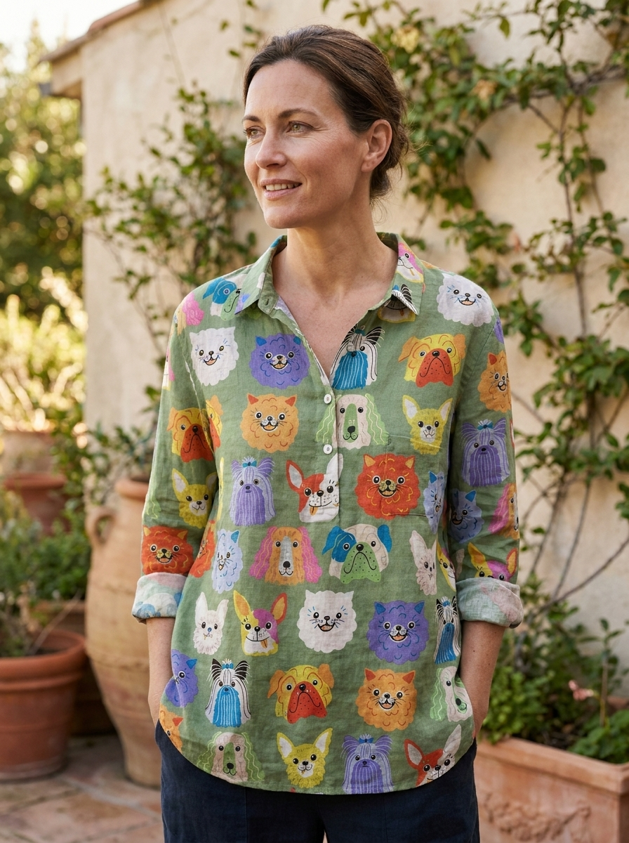 ADDIE - Dog Art Shirt