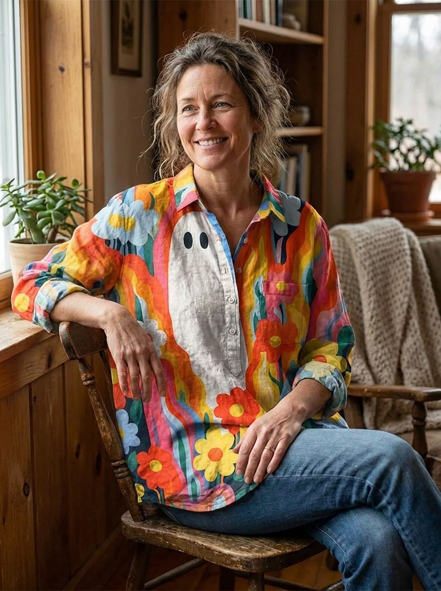 MAYLA - Plant Art Shirt