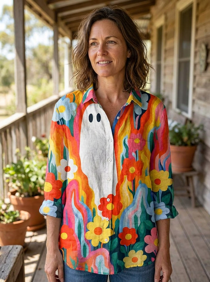 MAYLA - Plant Art Shirt