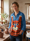 STEFANIE - Cat Art Shirt