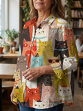 SHEENA - Cat Art Shirt
