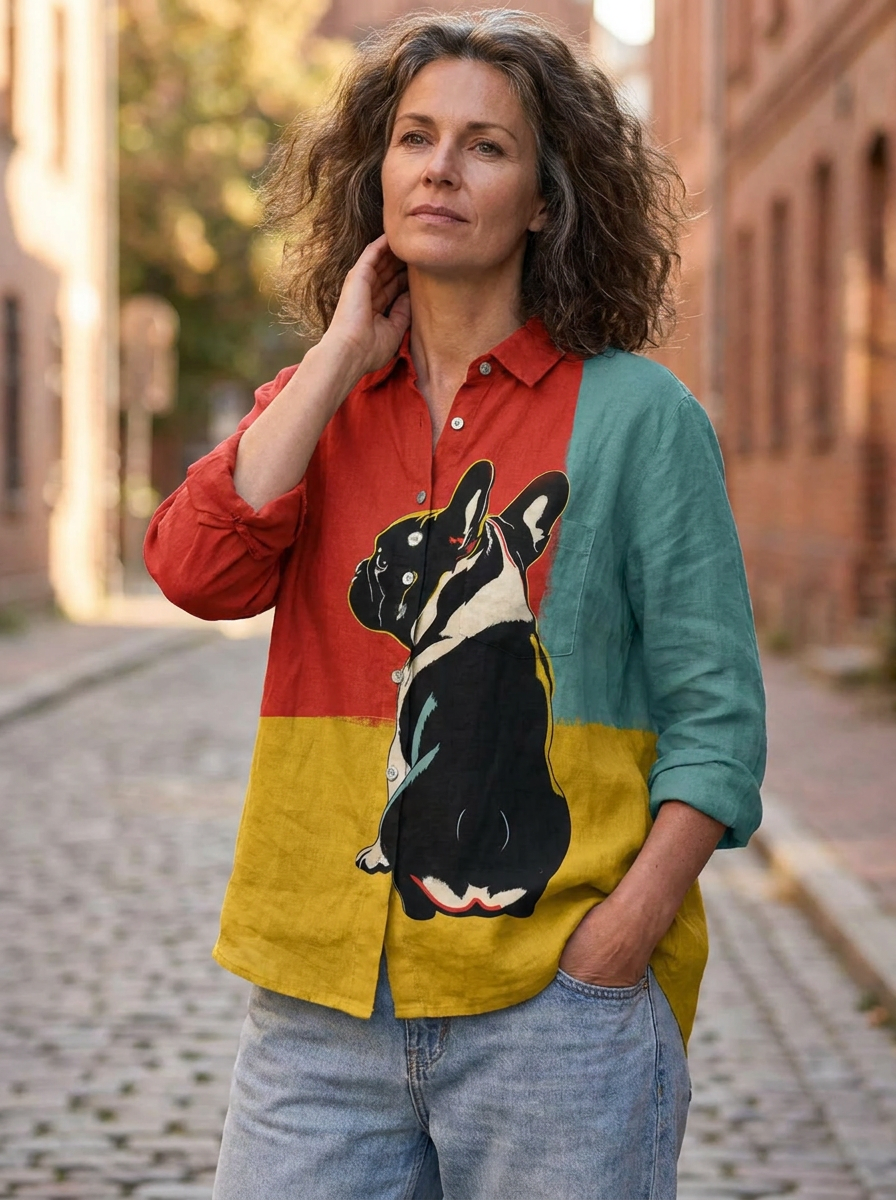 MILA - Dog Art Shirt