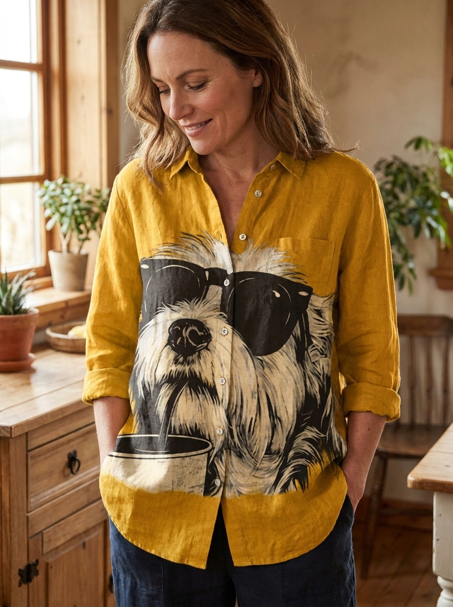 IRIS - Dog Art Shirt