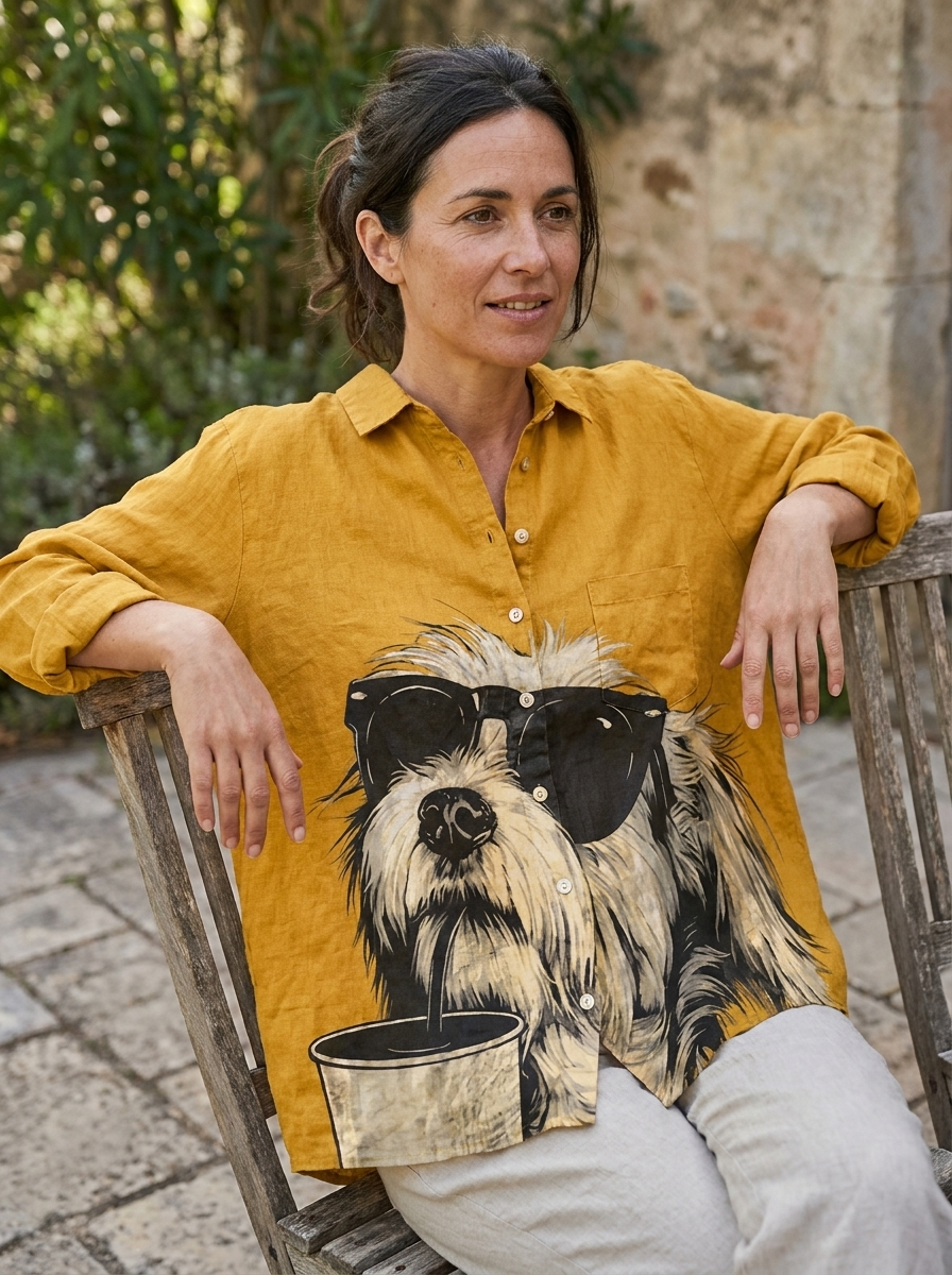IRIS - Dog Art Shirt