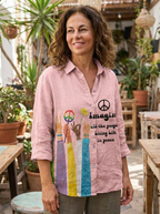 CLAUDINE - Serene Art Shirt