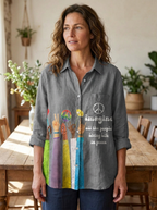 CLAUDINE - Serene Art Shirt