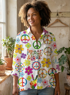 CLAUDINE - Serene Art Shirt