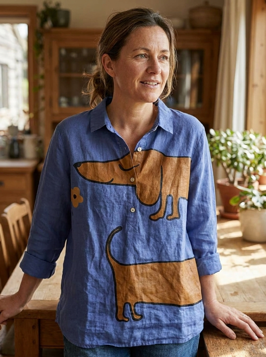 MAXINE - Dog Art Shirt