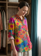 GIANNA - Plant Art Shirt