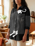 CORA - Cat Art Shirt