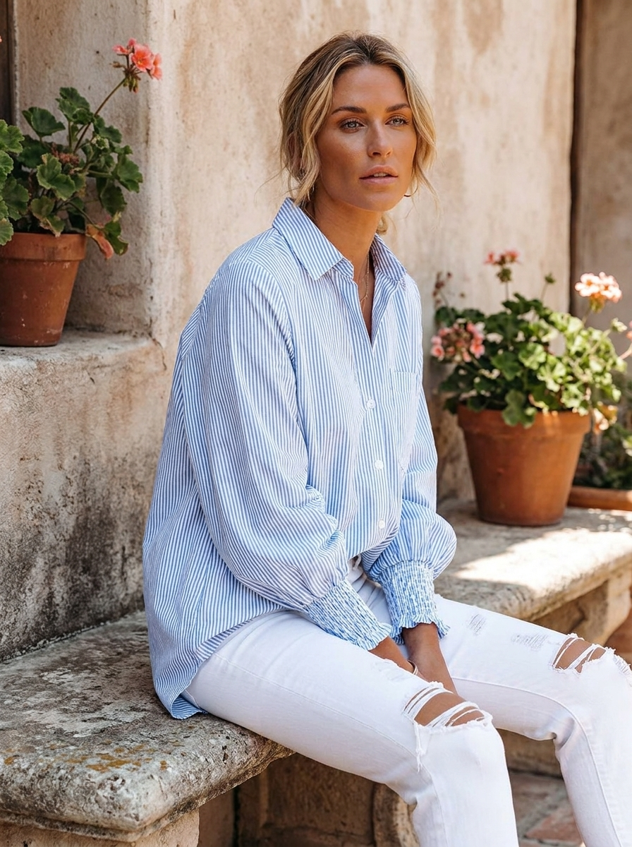 MAUDE – Everyday Relaxed-Fit Shirt