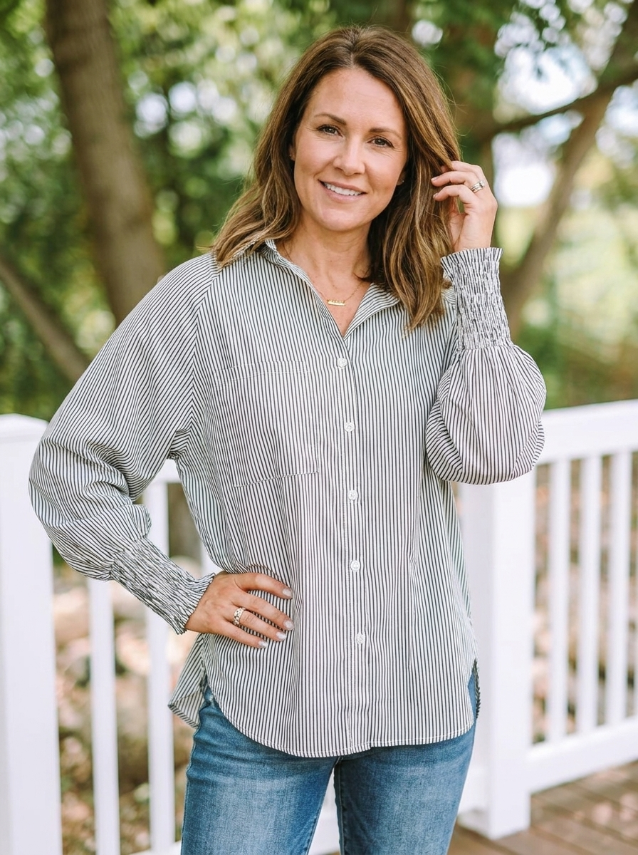 MAUDE – Everyday Relaxed-Fit Shirt