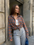 Norah | Casual Plain Flannel