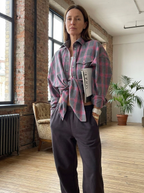 Norah | Casual Plain Flannel