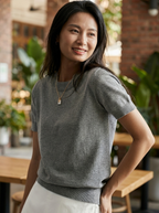 JENNY - Classic Round Neck Casual Top