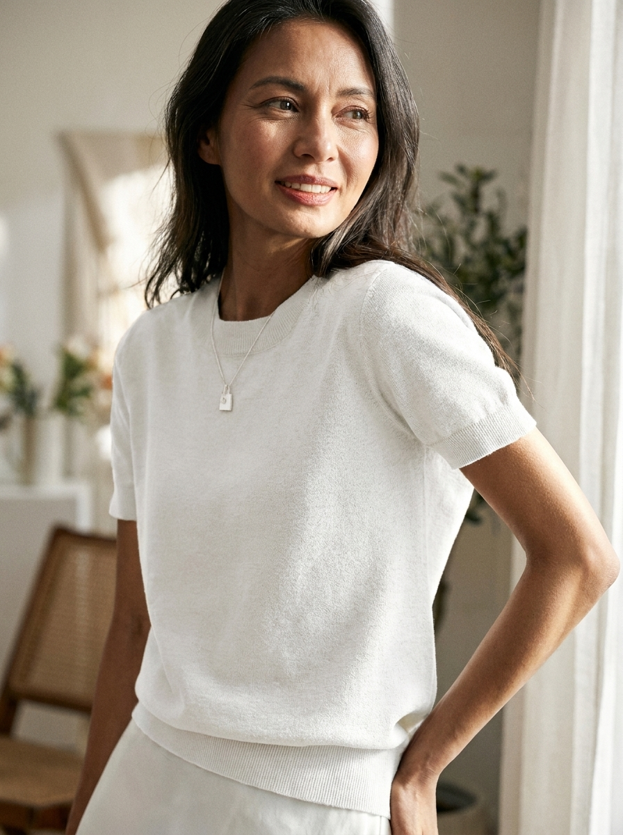 JENNY - Classic Round Neck Casual Top