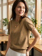 JENNY - Classic Round Neck Casual Top