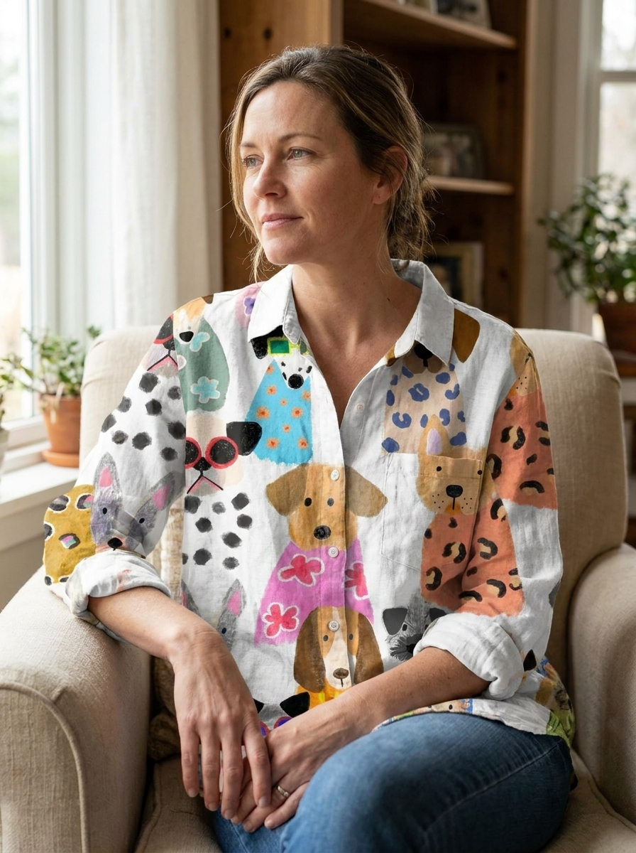 SCARLETTE - Dog Art Shirt