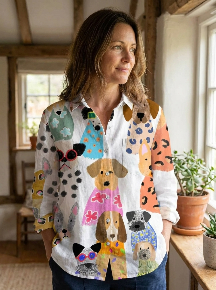 SCARLETTE - Dog Art Shirt
