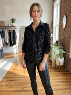 CIARA - Shimmer Sequin Shirt