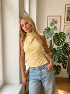 HENYA – Casual Sleeveless Summer Backless Top