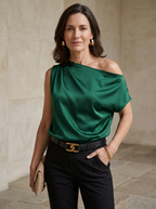 CAMILLA – Chic Casual One Shoulder Blouse