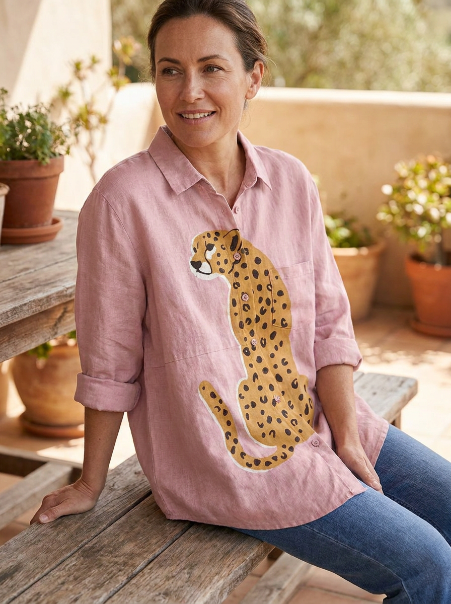 TALLIE – Relaxed Printed Blouse