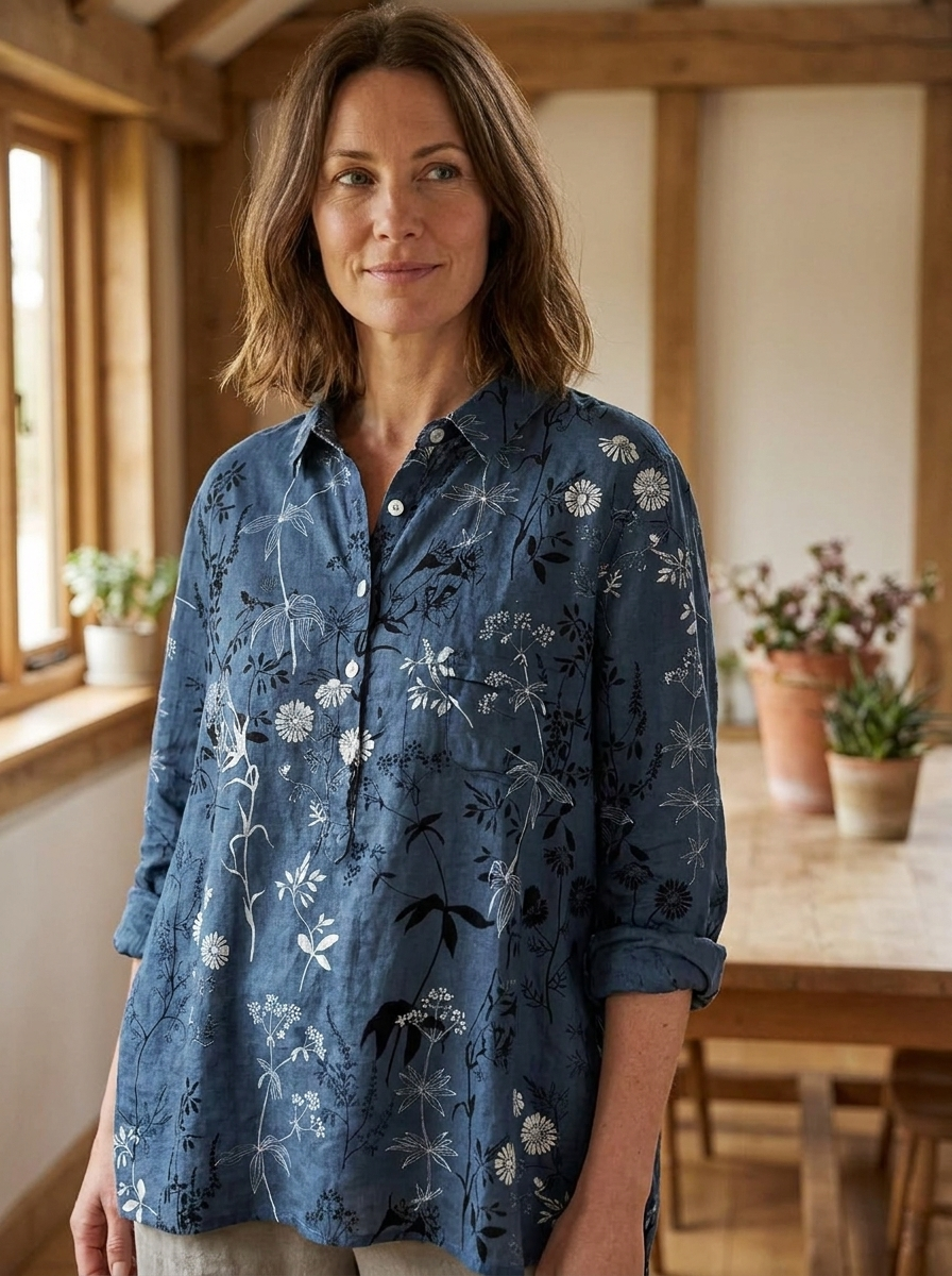 TALLIE – Relaxed Printed Blouse