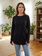 STELLAN - Casual Long Sleeve Thumb Hole Top
