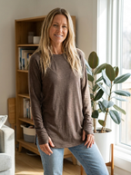 STELLAN - Casual Long Sleeve Thumb Hole Top