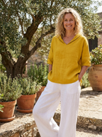 LUCY – Cotton Loose-Fitting Blouse