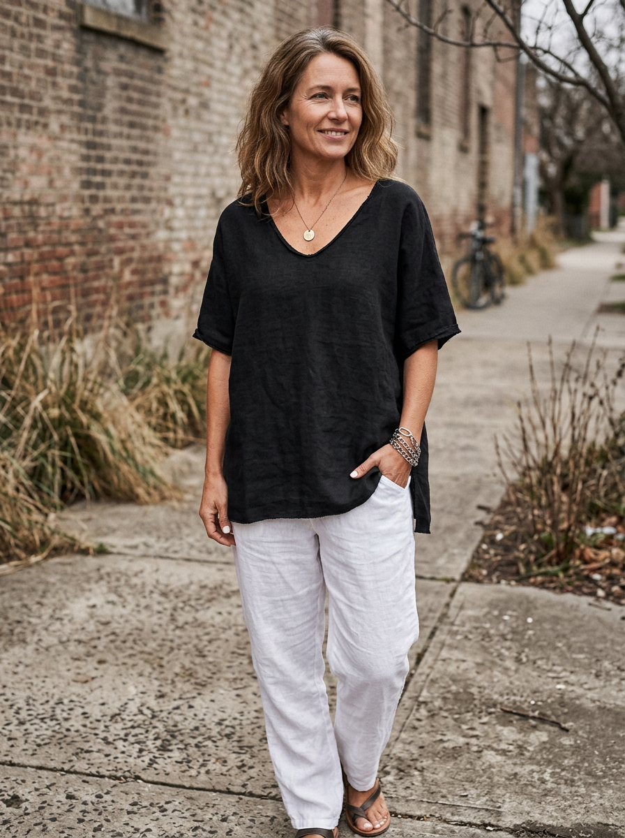 CALLIE – Comfy Loose Fit Top