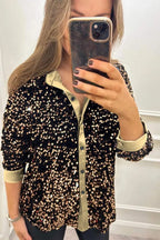 CIARA - Shimmer Sequin Shirt