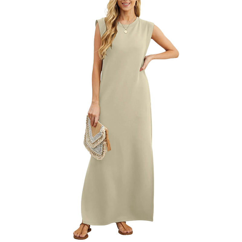 VIA – Casual Loose Maxi Long Dress