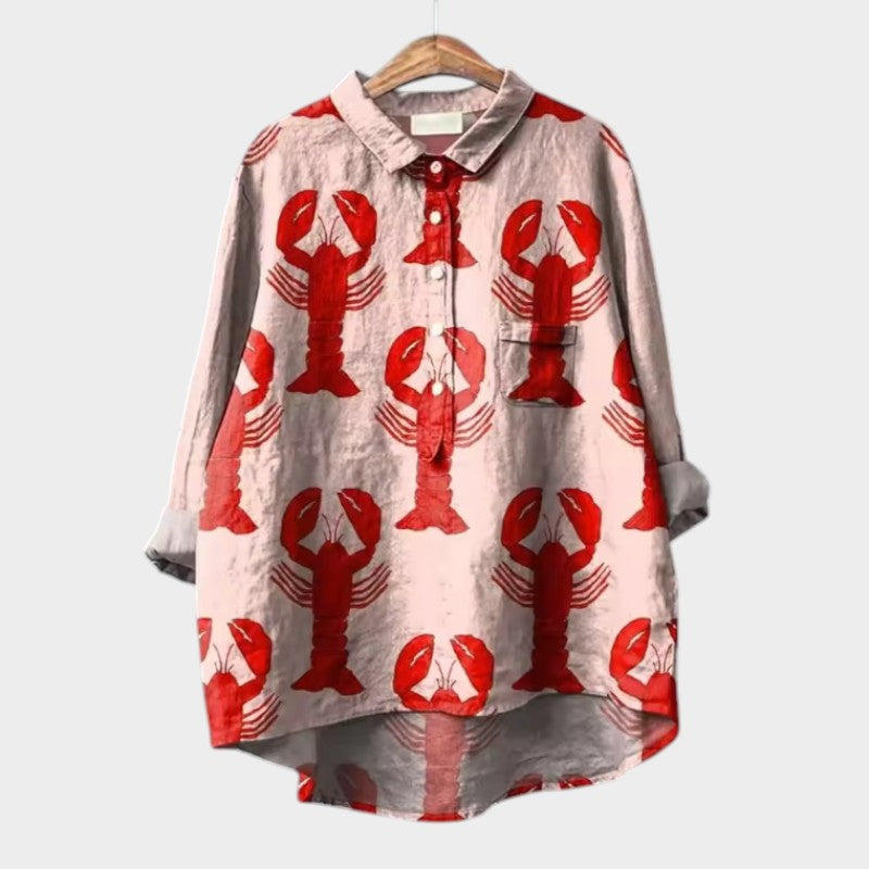 TALLIE – Relaxed Printed Blouse