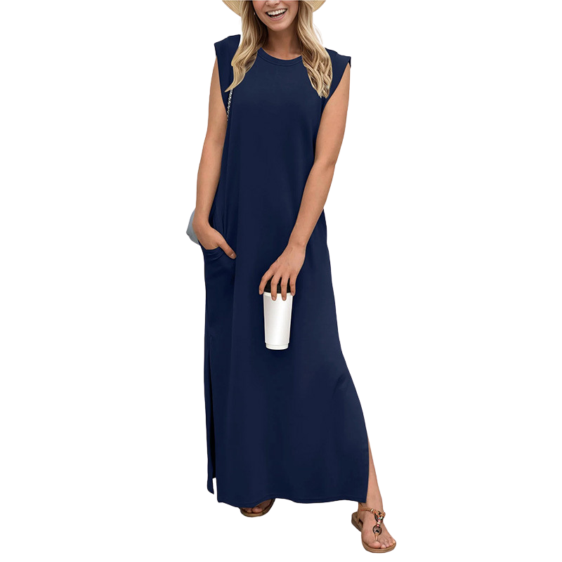 VIA – Casual Loose Maxi Long Dress