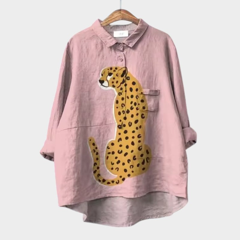 TALLIE – Relaxed Printed Blouse