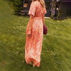 FREYJA – Classic V-Neck Dress