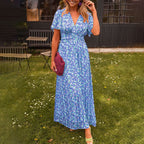 FREYJA – Classic V-Neck Dress