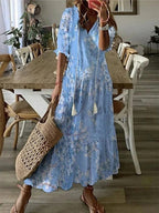CASSIA - Boho Tummy Coverage Dress