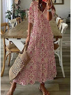 CASSIA - Boho Tummy Coverage Dress